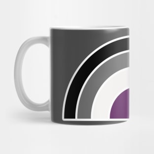 Asexual rainbow Mug